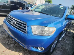 Toyota Highlander Limited 2010 Blue