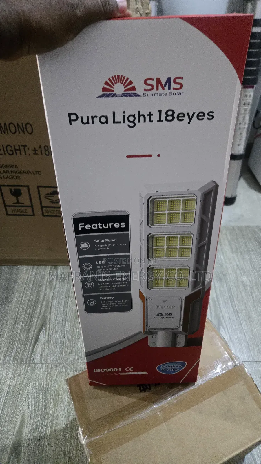 Sms 18 Eye All In One Solar Street Light