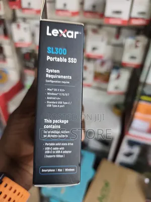 Lexar Sl300 SSD 2tb 1050mbs Portable