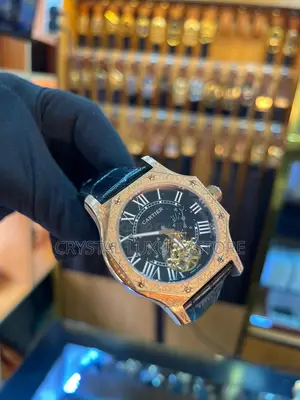 Cartier Quality Luxury Men Automatic Engine Wristwatch
