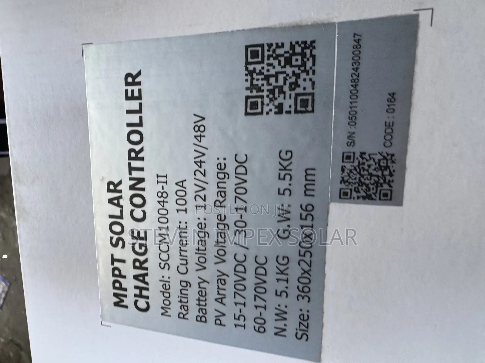 Felicity Controller MPPT 100ah 48v