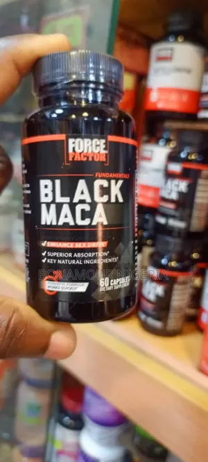 Force Factor Black Maca X60 Caps