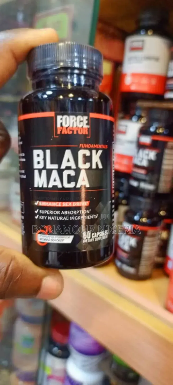 Force Factor Black Maca X60 Caps