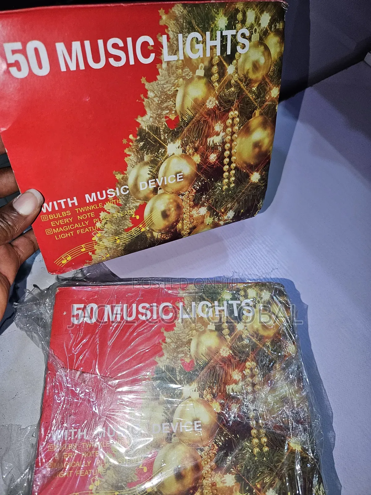 50 Christmas Music Lights