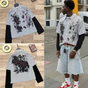 *Quality Camo Top Jeans Combo*