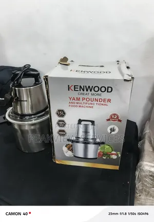 Kenwood Yam Pounding Machine 15l for Your Kitchen Convenience