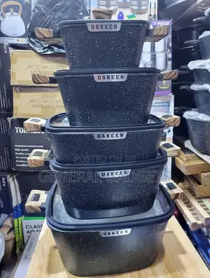 5pcs Granite Nonstick Cookware Set