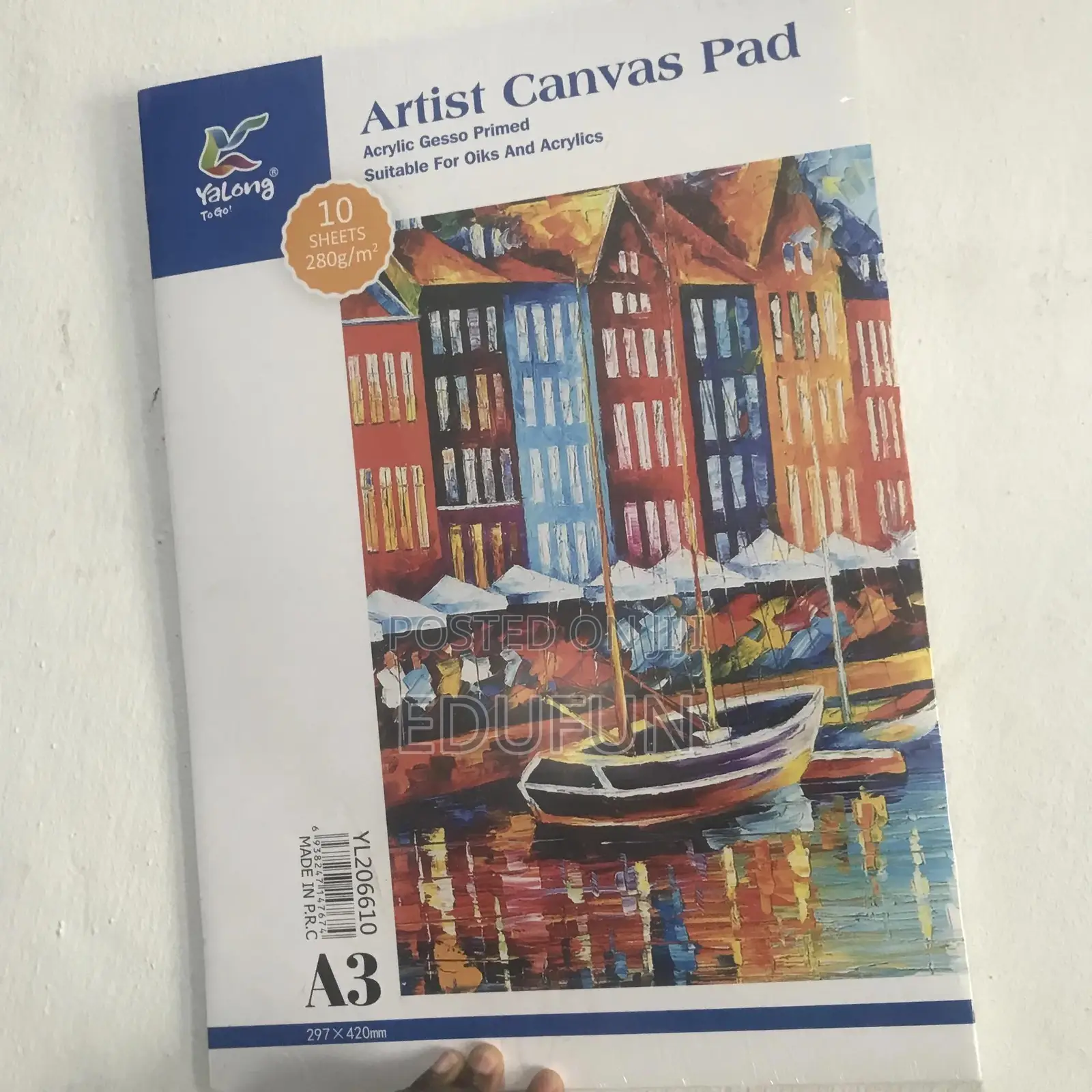 Professional Blank Canvas A3 Pad