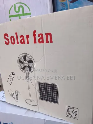 Standing Solar Fan