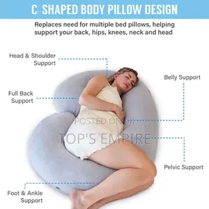 Sleep Comfortably This Christmas– Bumpbliss C-Shaped Pregnancy Pillow