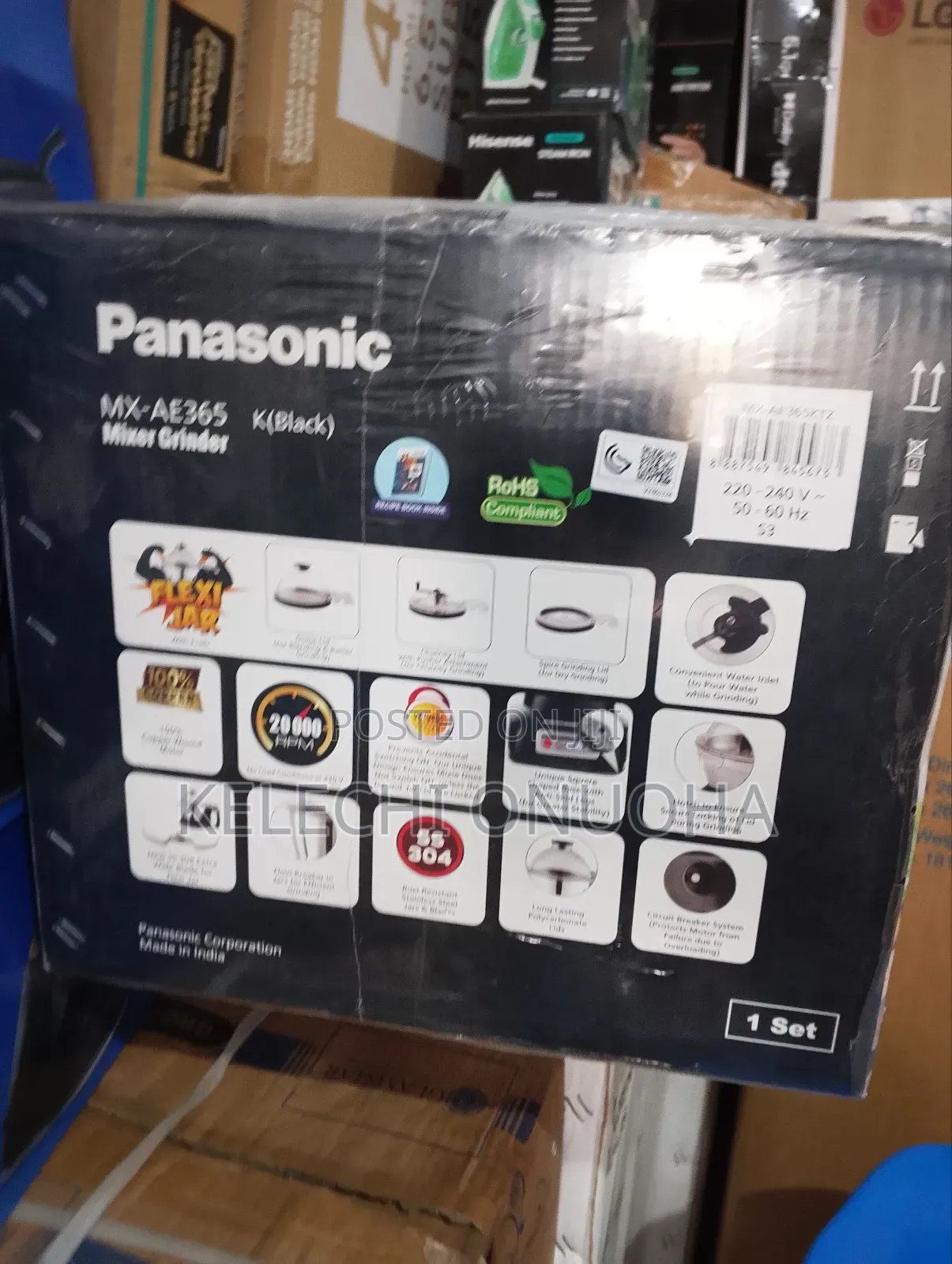 Original Panasonic Blender With Rustproof Stainless