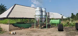 Rice Parboiling Tanks 4 Ton, 1ton Flat Bed Grain Dryer, Steam Boiler
