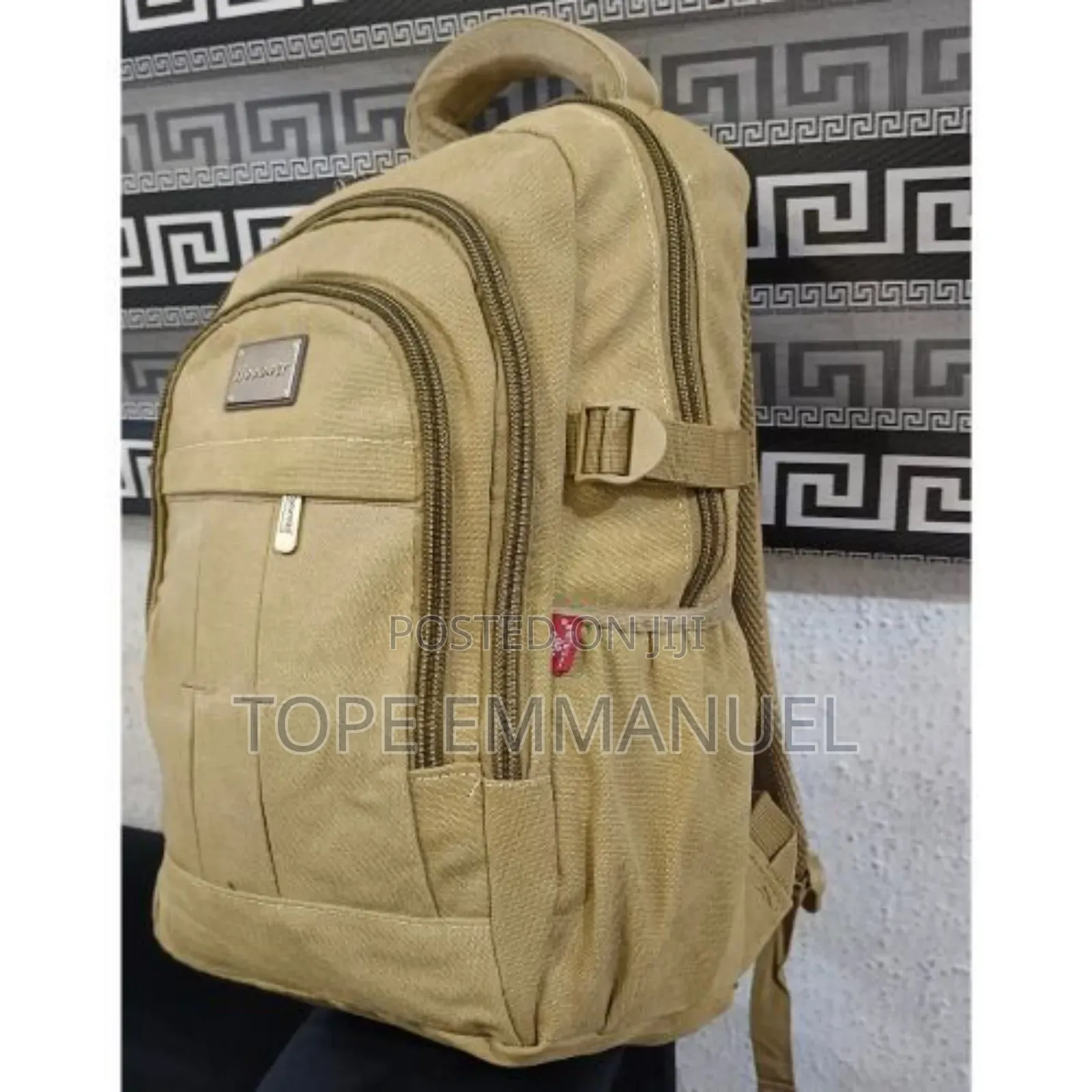 Hppower Khaki Durable Laptop/School Bag
 