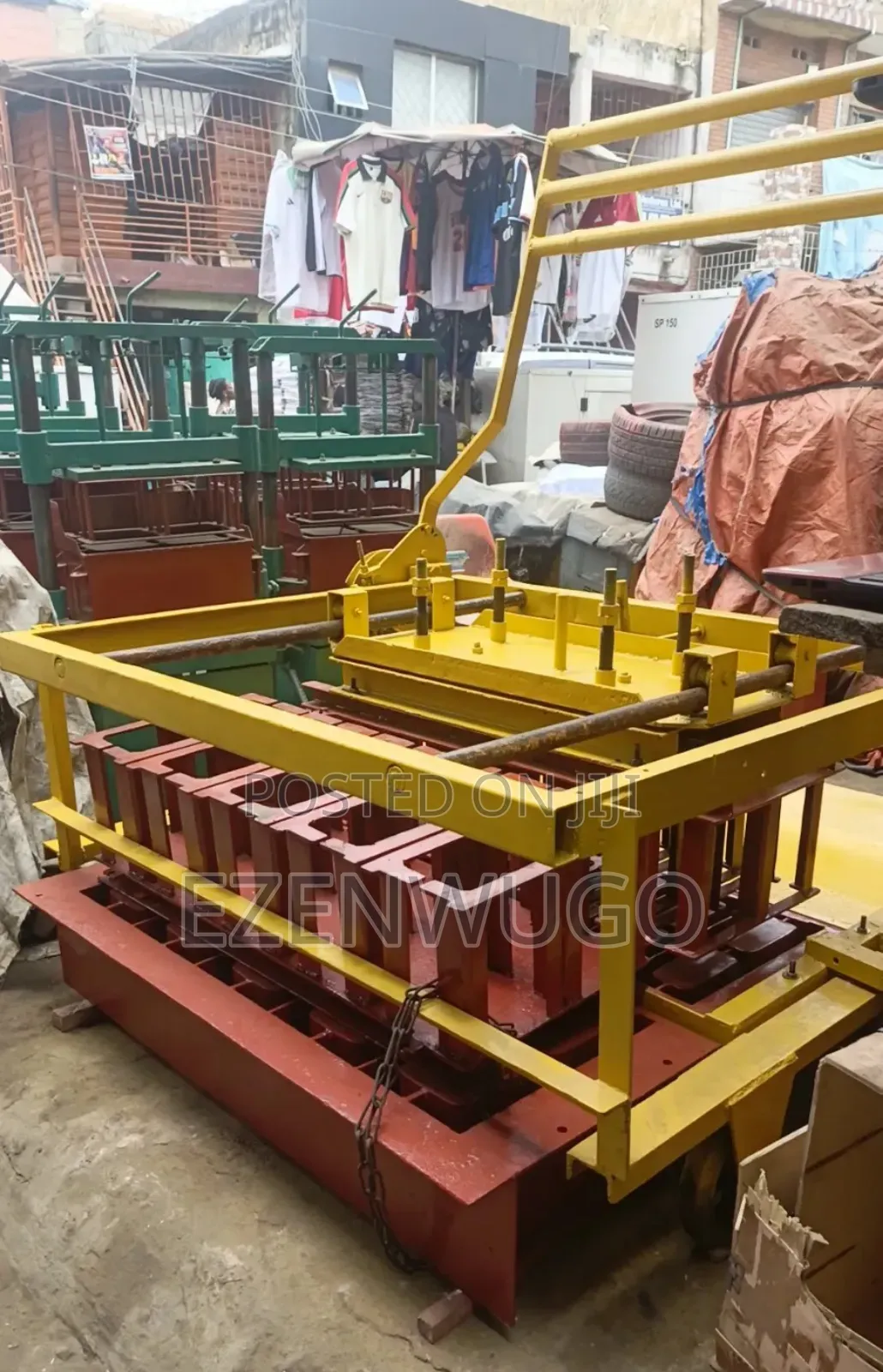 Layers Block Moulding Machine