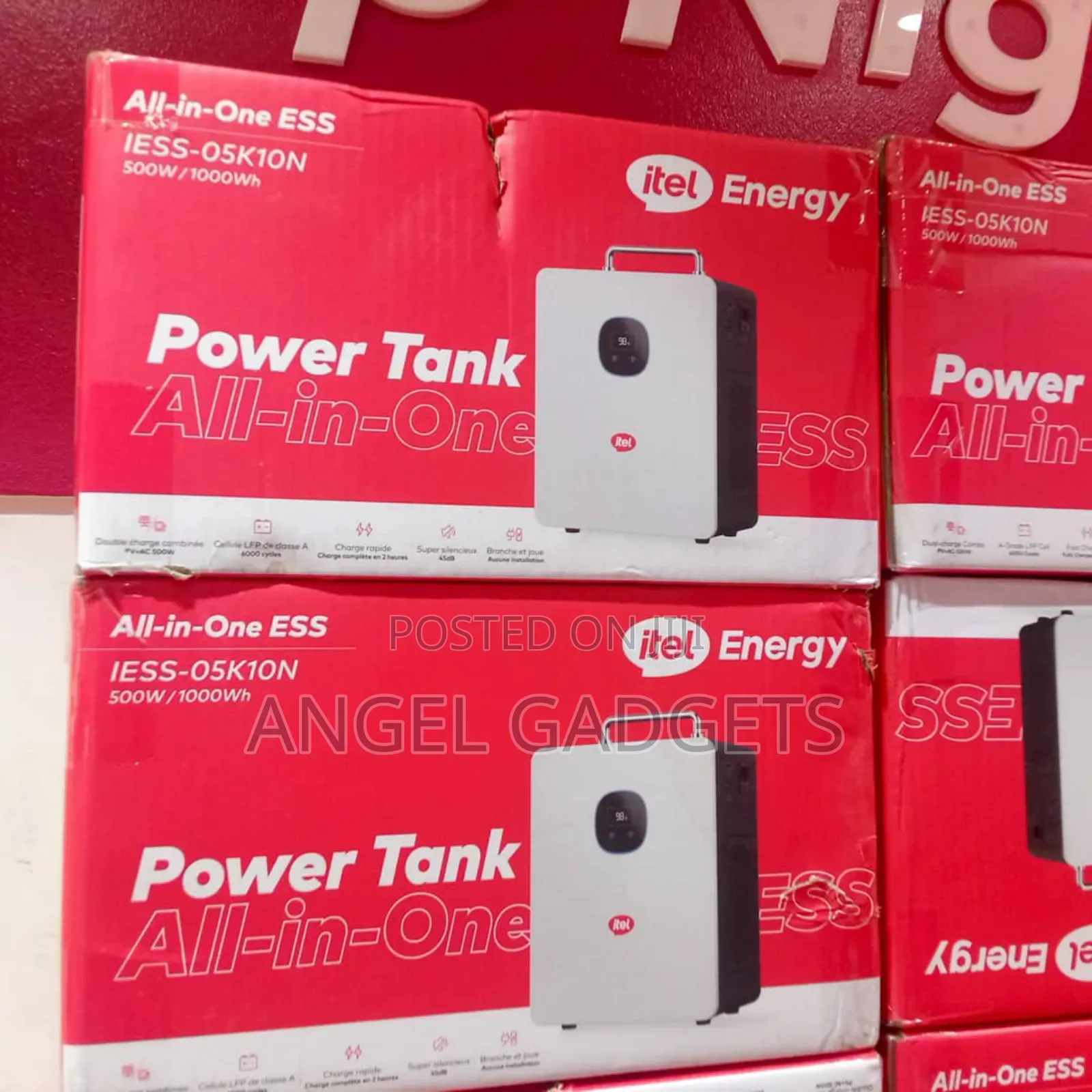 Itel Power Tank,Solar Generator