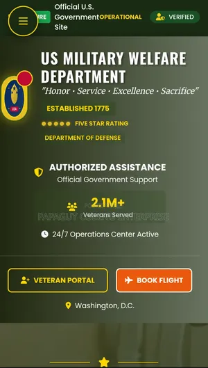 Buy a Professional Military Welfare Website Script