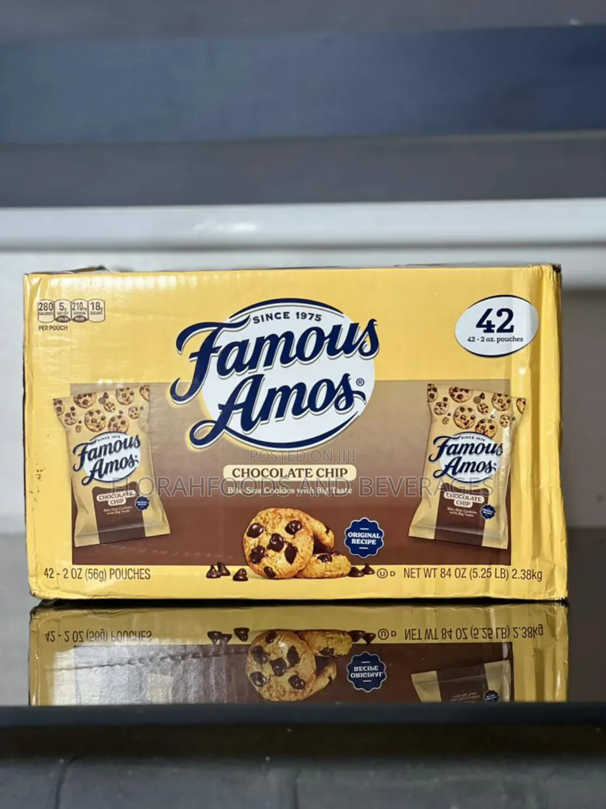 Famous Amos Chocolate Chips 42ct.