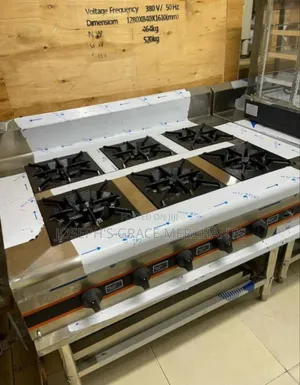 6 Bunner Industrial Standing Gas Cooker.