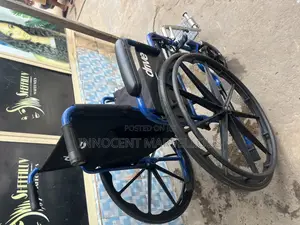 Direct Drive Blue Wheelchair