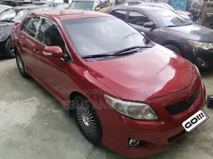 Toyota Corolla 2009 Red