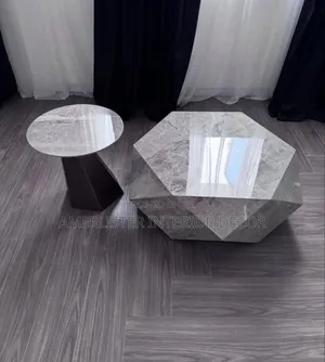 Around and Beautiful Marble Top Center Table