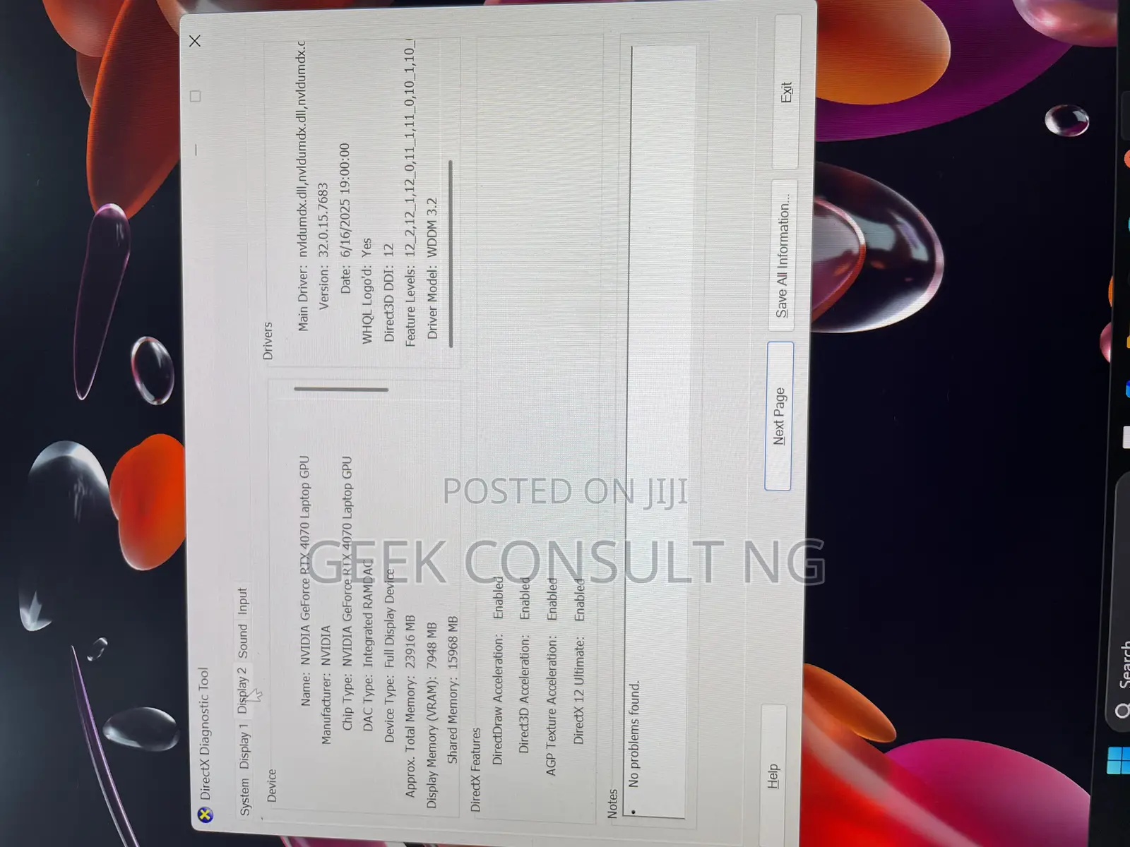 Laptop Dell Alienware M16 R1 32GB AMD Ryzen 9 SSD 1T