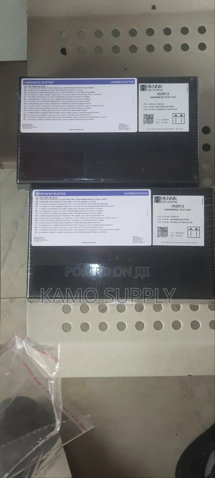 Total Hardness Test Kit Hi3812 Hanna. Pack for 100tests