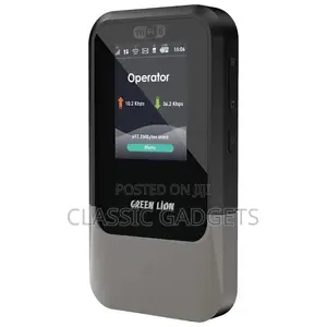 Green Lion Connect 5g Portable Mifi Router - Black