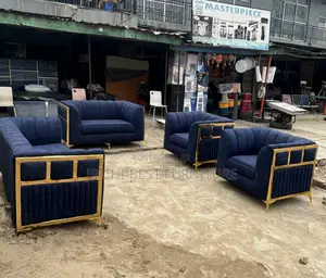 Elegant Living Room Fabric Upholstery Sofa Set | Chairs | Couch