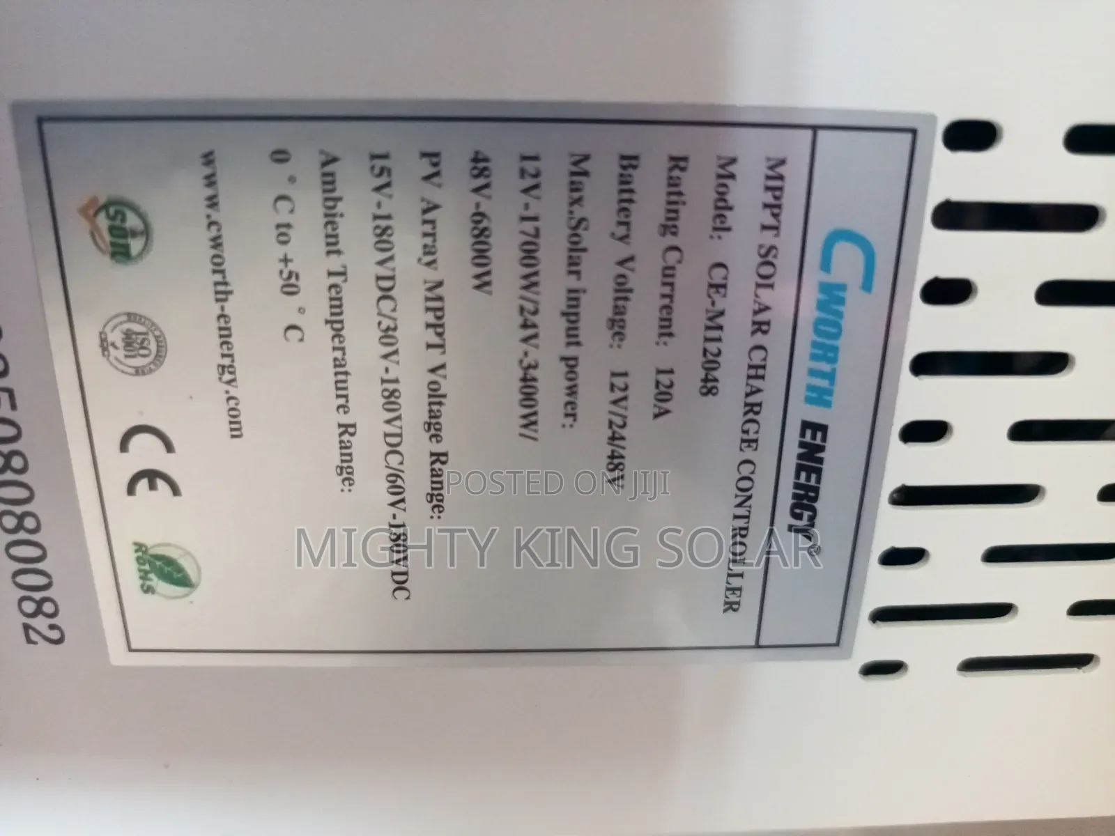 120a 48v Cworth Charging Control