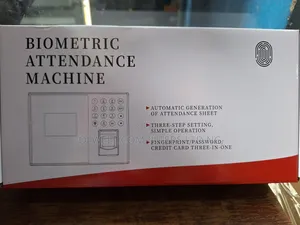 A6Finger Print Biometric Time Attendance With Battery Backup