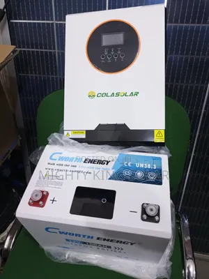 Cworth Energy Lithium Iron Battery With Cola Solar Power Inverter