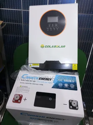 All in One Cola Solar Generator With Cworth Lithium Iron Battery