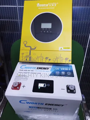 All in One Restar Solar Solar Generator With Cworth Energy Lithium Iro