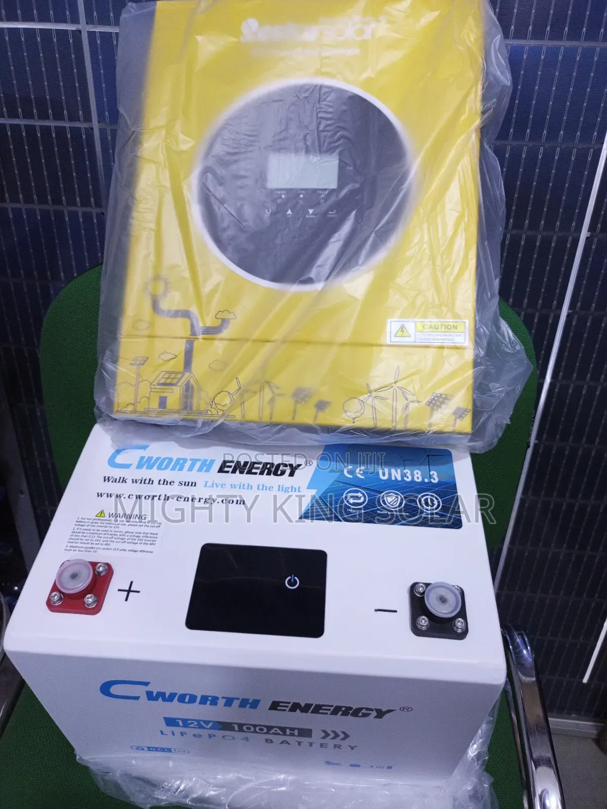 All in One Restar Solar Solar Generator With Cworth Energy Lithium Iro