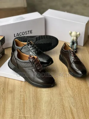 Lacoste Plain Laceup Shoes Size 40-46