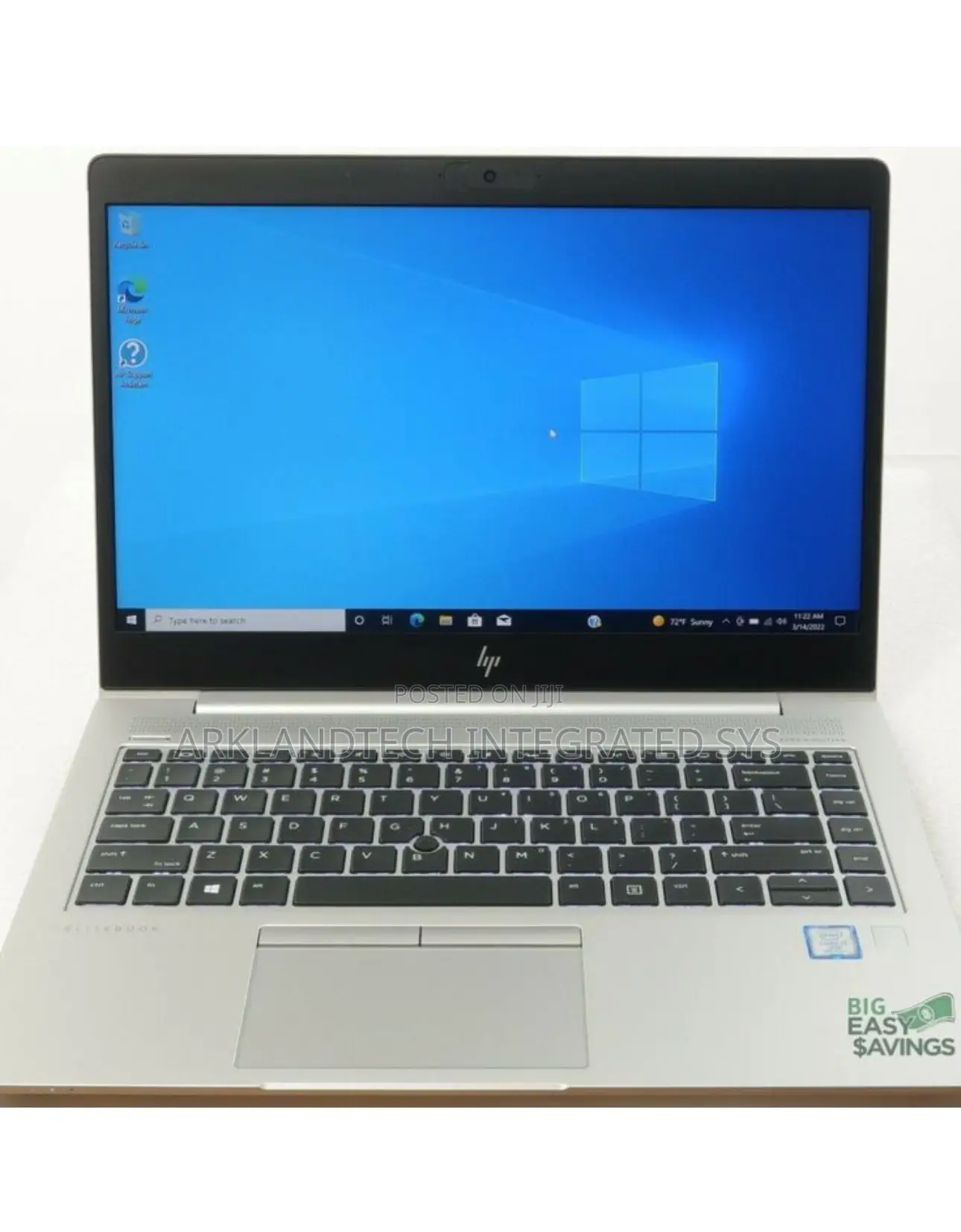 New Laptop HP EliteBook 840 G7 8GB Intel Core i5 SSD 256GB