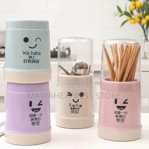 Cute Spoons/Chopsticks Straw Holder