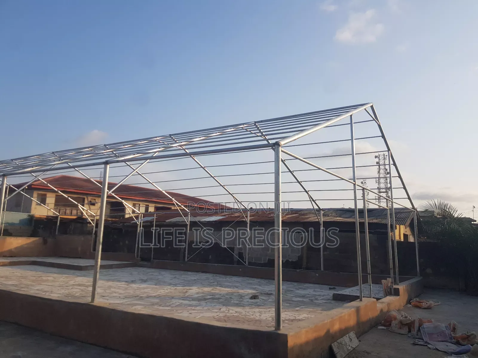 Metal Frame Tent Structure