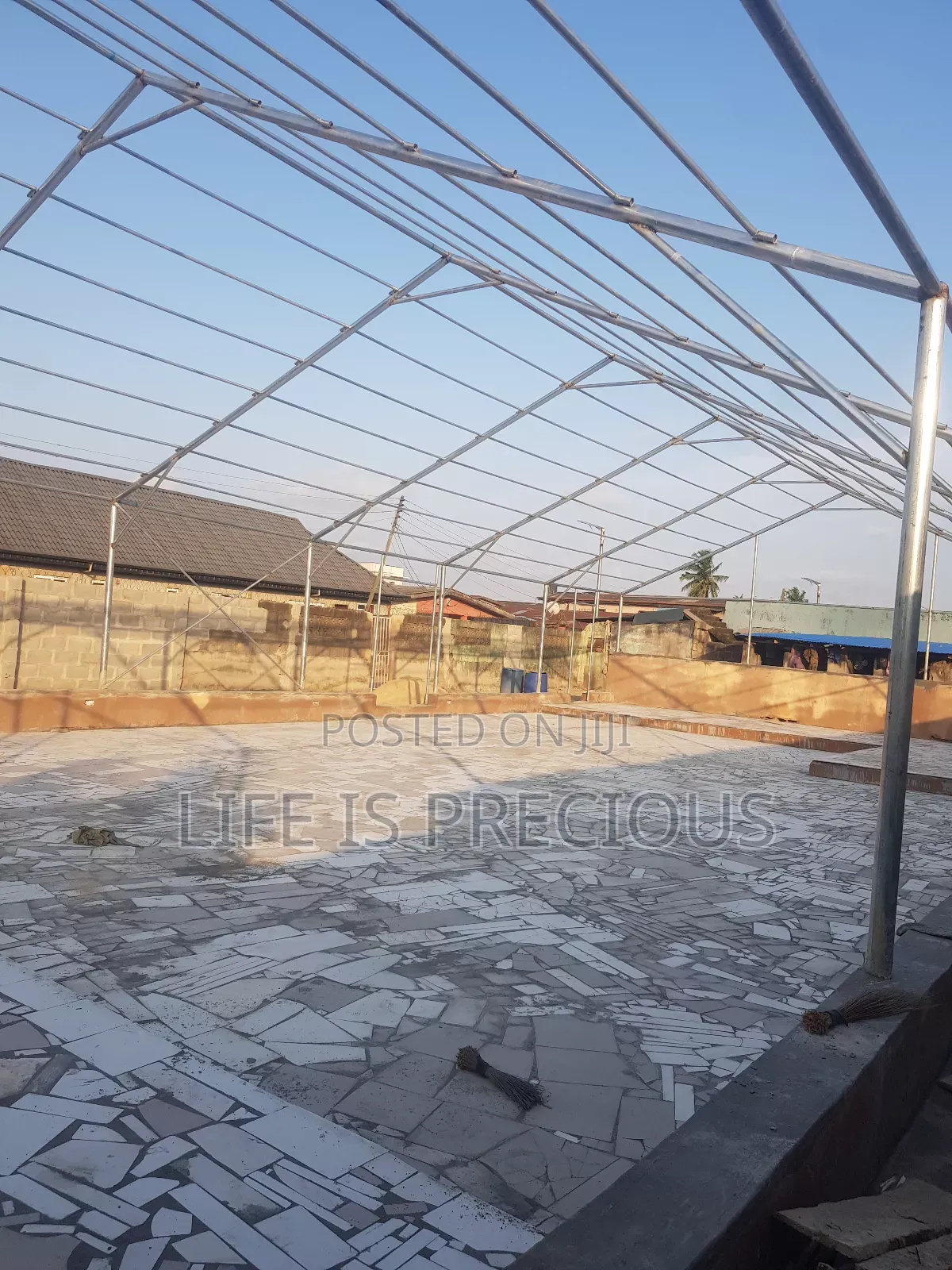 Metal Frame Tent Structure
