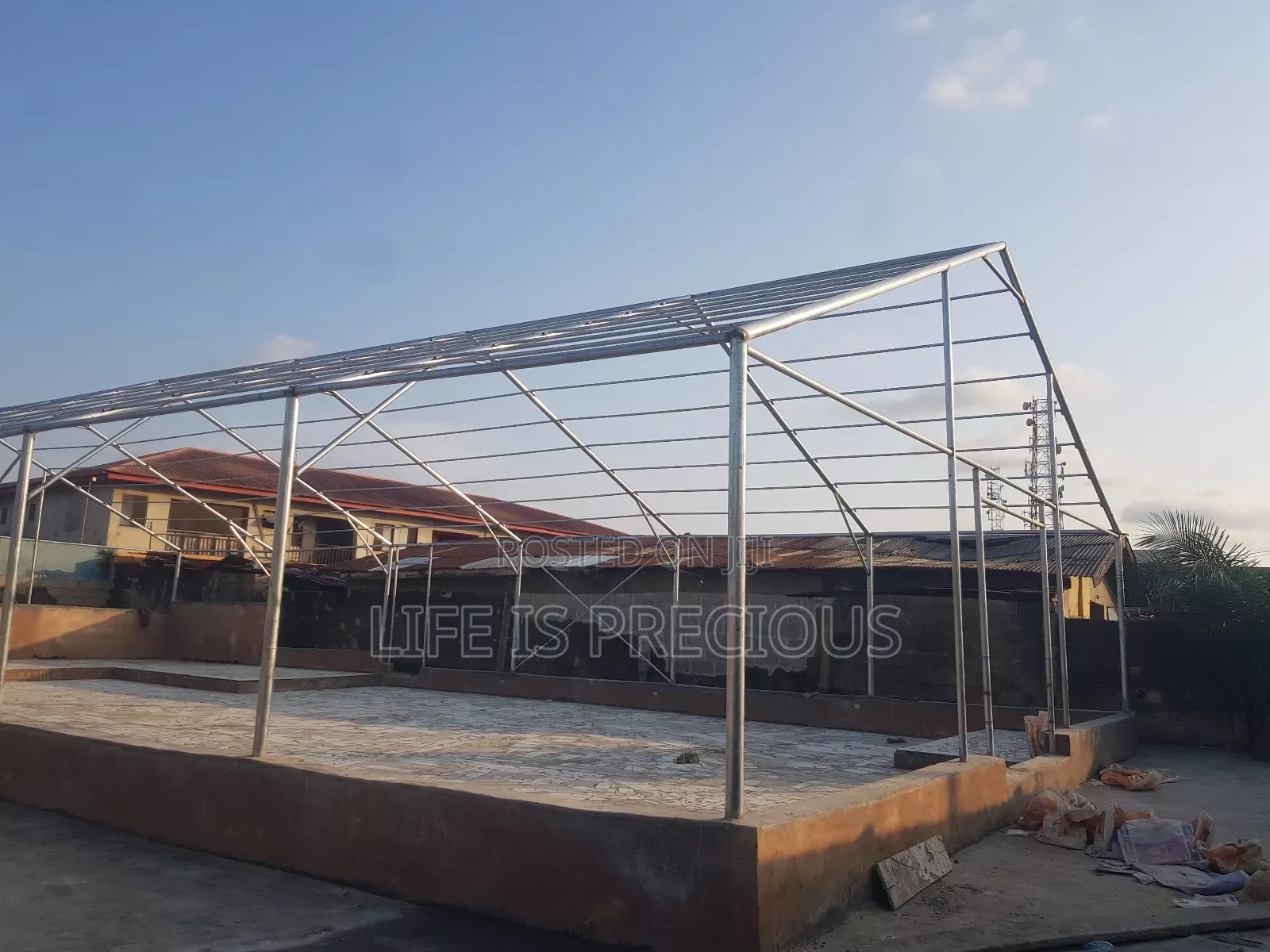 Metal Frame Tent Structure