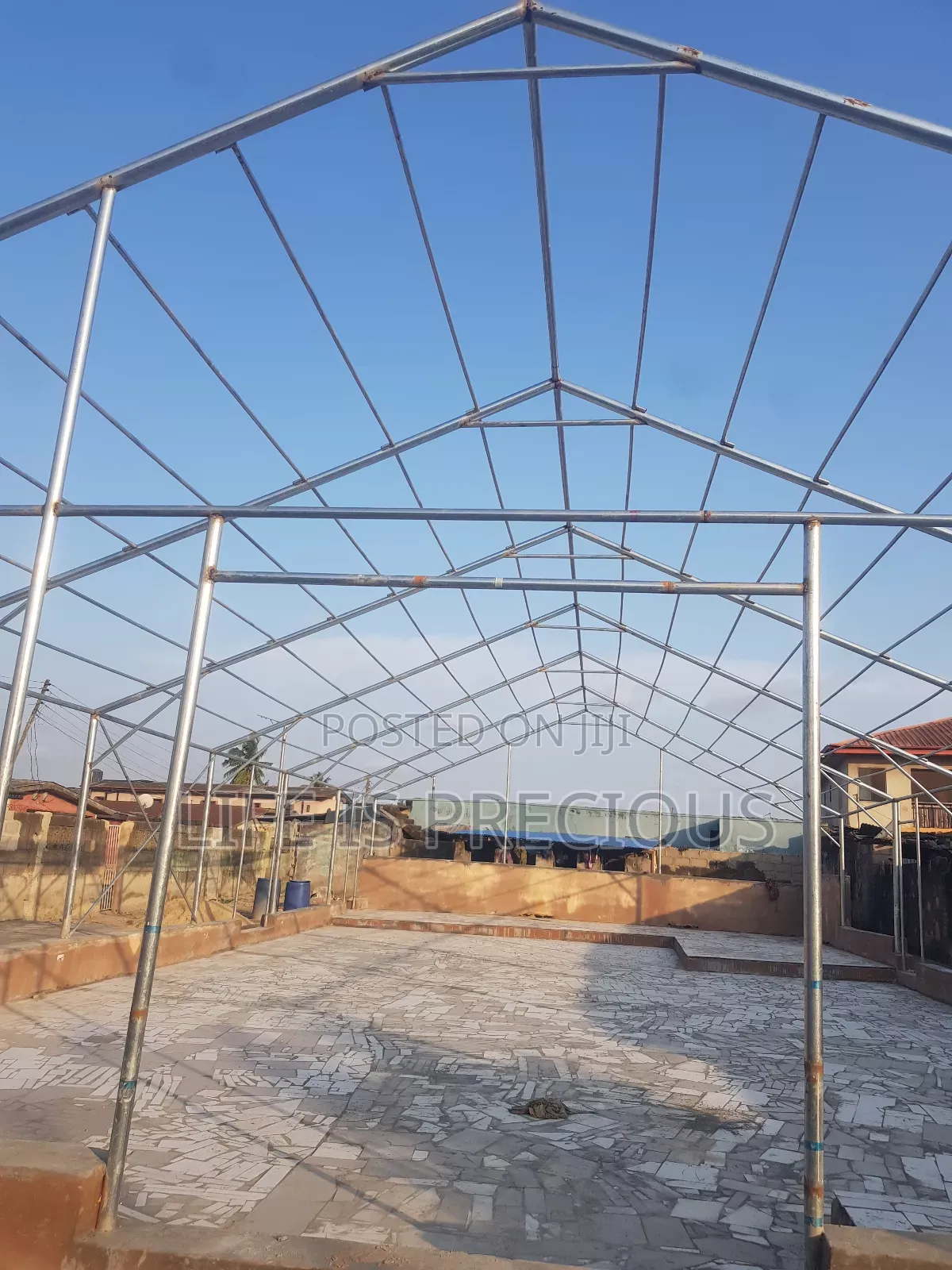 Metal Frame Tent Structure