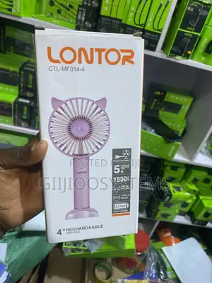 Lontor Rechargeable Mini Fan