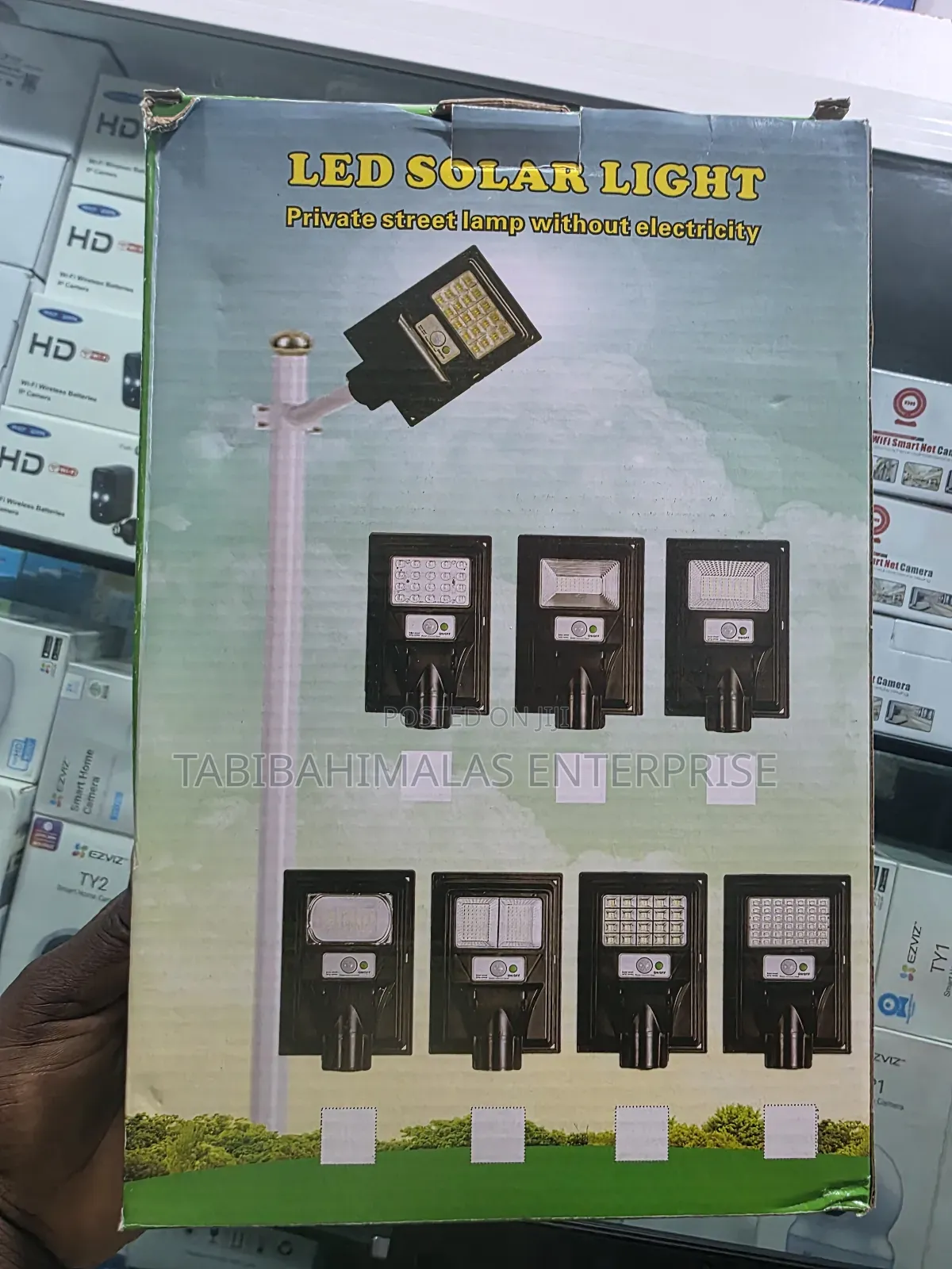 100w Solar Street Light