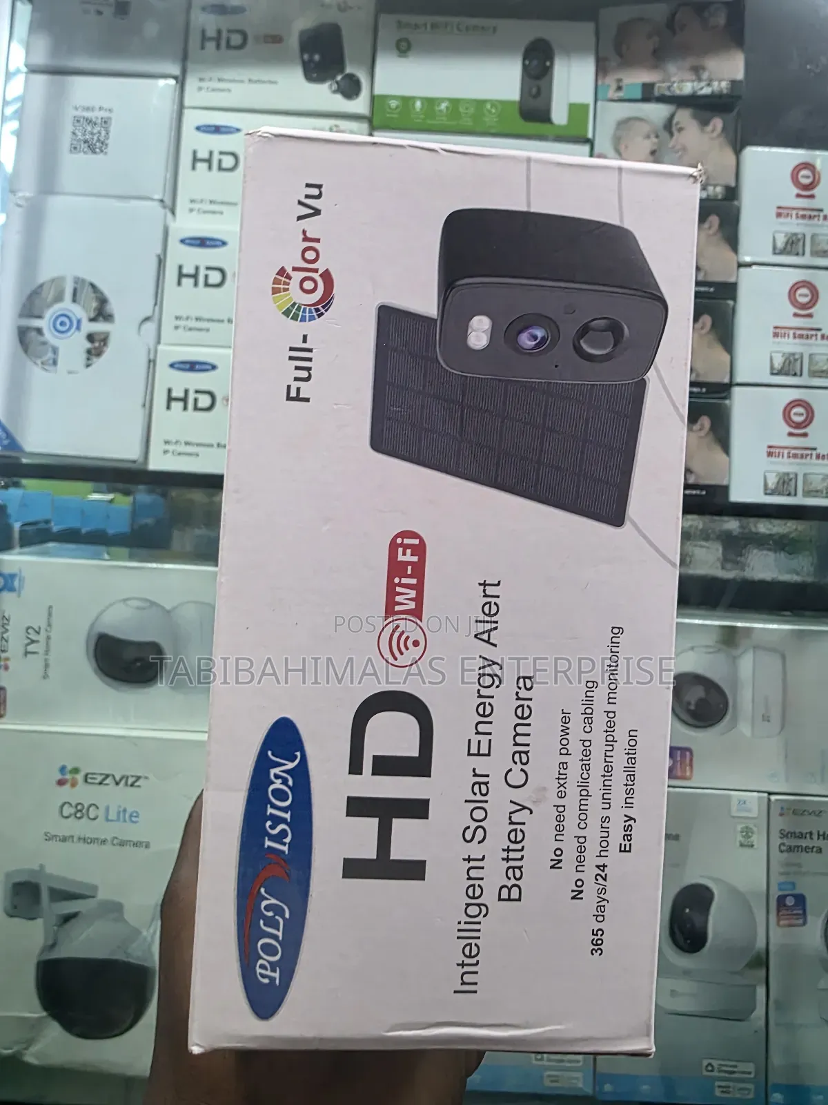 B40+S3 Wifi Solar Camera + Inbuilt Battery