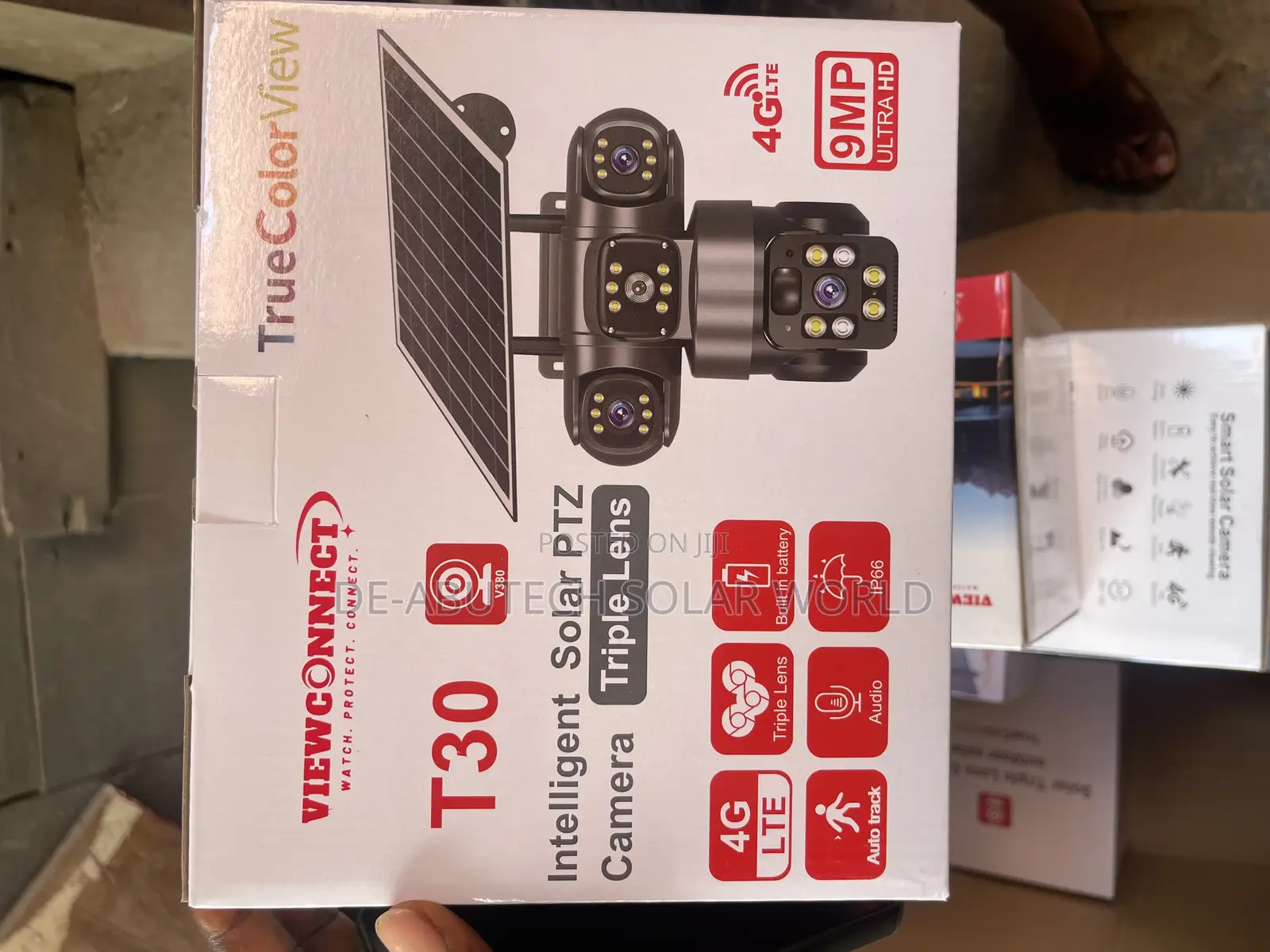 3 Lens Solar Camera 4g