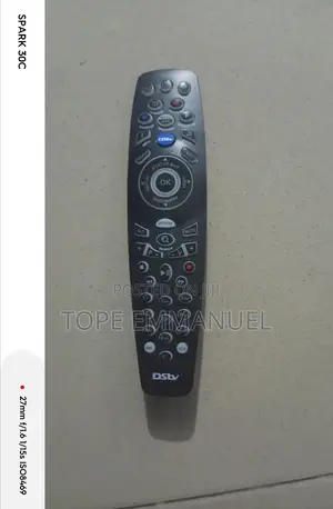DSTV Explorer A7 Remote Control