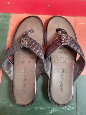 Brand New Armani Men’S Leather Sandals