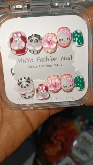 Press-On" Acrylic Nails