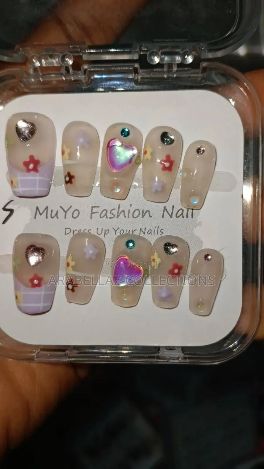 Press-On" Acrylic Nails